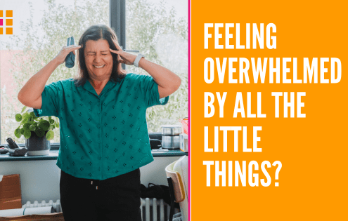 Blog -Overwhelmed by the little things. Orderly Office and Home