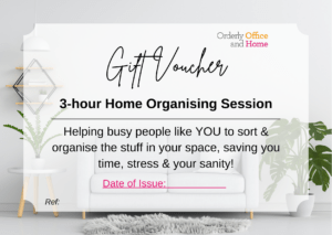 Manchester Home Organising Gift Vouchers from Orderly Office and Home